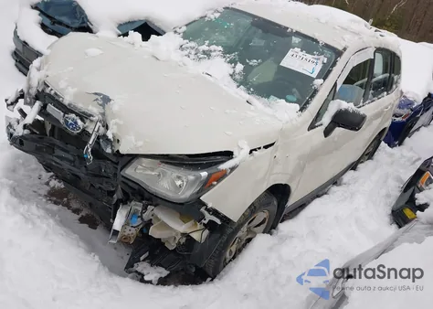 2017 Subaru Forester 2.5I z USA, uszkodzony, nr VIN JF2SJAAC1HH400894
